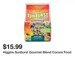 Petsmart Higgins Sunburst Gourmet Blend Conure Food offer