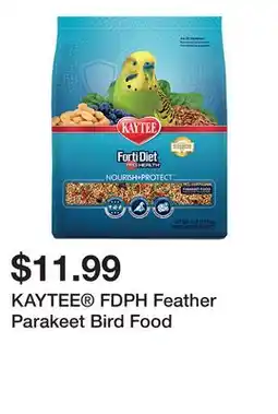 Petsmart KAYTEE FDPH Feather Parakeet Bird Food offer