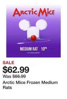 Petsmart Arctic Mice Frozen Medium Rats offer