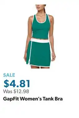 Sam's Club GapFit Women's Tank Bra offer