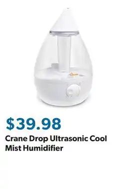 Sam's Club Crane Drop Ultrasonic Cool Mist Humidifier offer
