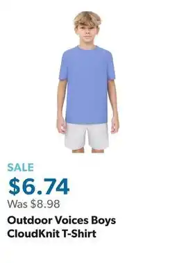 Sam's Club Outdoor Voices Boys CloudKnit T-Shirt offer