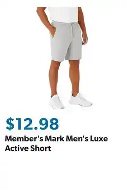 Sam's Club Member's Mark Men's Luxe Active Short offer