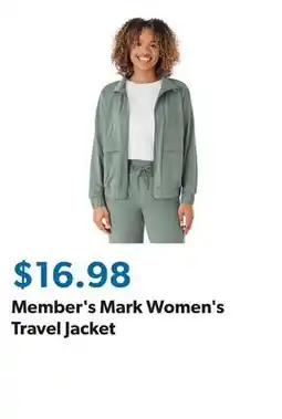 Sam's Club Member's Mark Women's Travel Jacket offer