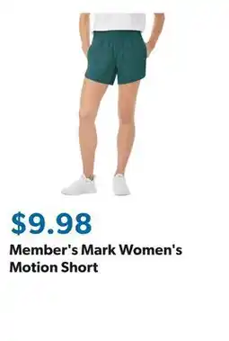 Sam's Club Member's Mark Women's Motion Short offer