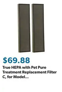 Sam's Club True HEPA with Pet Pure Treatment Replacement Filter C, for Model AC5250PT (2 pk offer