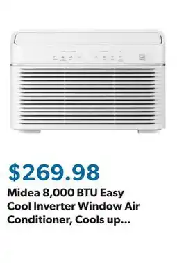 Sam's Club Midea 8,000 BTU Easy Cool Inverter Window Air Conditioner, Cools up to 350 Sq. Ft offer
