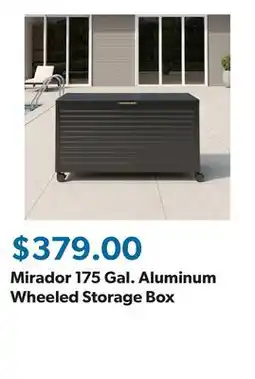 Sam's Club Mirador 175 Gal. Aluminum Wheeled Storage Box offer