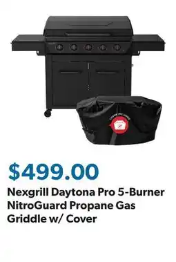 Sam's Club Nexgrill Daytona Pro 5-Burner NitroGuard Propane Gas Griddle w/ Cover offer