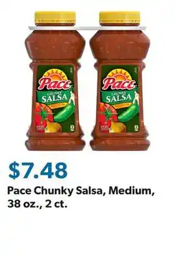 Sam's Club Pace Chunky Salsa, Medium, 38 oz., 2 ct offer
