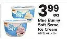 Safeway Blue Bunny Soft Serve Ice Cream offer