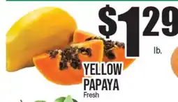 Extra Supermarket YELLOW PAPAYA offer