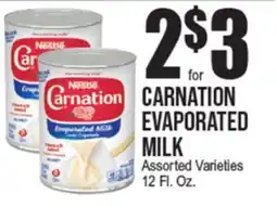 Extra Supermarket CARNATION EVAPORATED MILK offer
