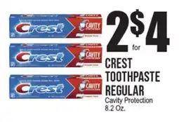 Extra Supermarket CREST TOOTHPASTE offer