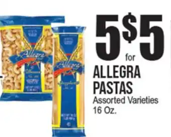 Extra Supermarket ALLEGRA PASTAS offer
