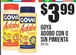 Extra Supermarket GOYA ADODO CON O SIN PIMIENTA offer