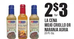Extra Supermarket LA CENA MOJO CRIOLLO OR NARANJA AGRIA offer