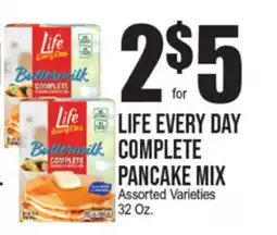 Extra Supermarket LIFE EVERY DAY COMPLETE PANCAKE MIX offer