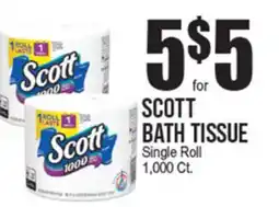 Extra Supermarket SCOTT BATH TISSUE offer