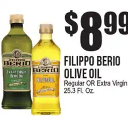 Extra Supermarket FILIPPO BERIO OLIVE OIL offer