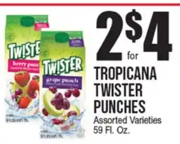 Extra Supermarket TROPICANA TWISTER PUNCHES offer