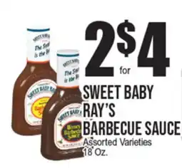 Extra Supermarket SWEET BABY RAY'S BARBECUE SAUCE offer