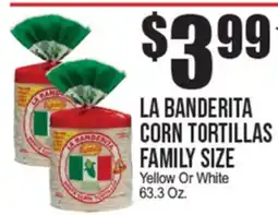 Extra Supermarket LA BANDERITA CORN TORTILLAS FAMILY SIZE offer