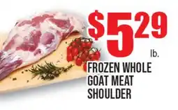 Extra Supermarket FROZEN WHOLE GOAT MEAT SHOULDER offer