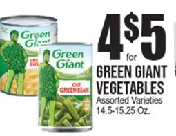 Extra Supermarket GREEN GIANT VEGETABLES offer