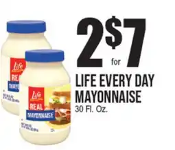 Extra Supermarket LIFE EVERY DAY MAYONNAISE offer