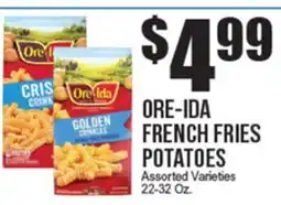 Extra Supermarket ORE-IDA FRENCH FRIES POTATOES offer