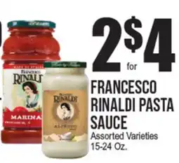 Extra Supermarket FRANCESCO RINALDI PASTA SAUCE offer