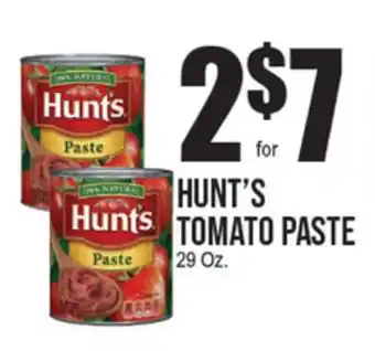Extra Supermarket HUNT'S TOMATO PASTE offer