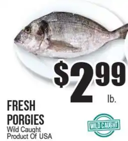 Extra Supermarket FRESH PORGIES offer