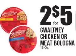 Extra Supermarket GWALTNEY CHICKEN OR MEAT BOLOGNA offer