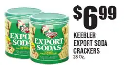 Extra Supermarket KEEBLER EXPORT SODA CRACKERS offer