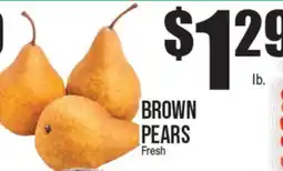 Extra Supermarket BROWN PEARS offer