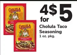 ACME Cholula Taco Seasoning offer