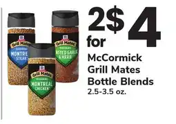 ACME McCormick Grill Mates Bottle Blends offer
