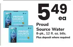 ACME Proud Source Water offer