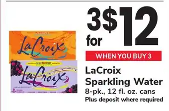 ACME LaCroix Sparkling Water offer