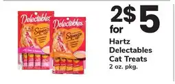 ACME Hartz Delectables Cat Treats offer