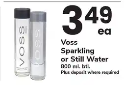 ACME Voss Sparkling or Still Water offer
