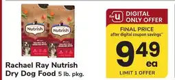 ACME Rachael Ray Nutrish Dry Dog Food offer