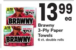 ACME Brawny 3-Ply Paper Towels offer