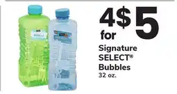 ACME Signature SELECT Bubbles offer