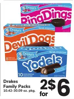 ACME Drakes Family Packs offer