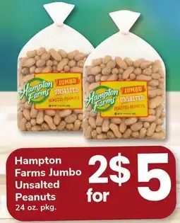 ACME Hampton Farms Jumbo Unsalted Peanuts offer