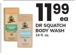 ACME DR SQUATCH BODY WASH offer