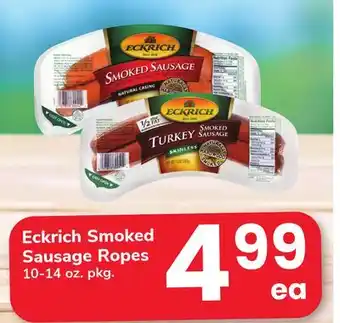 ACME Eckrich Smoked Sausage Ropes offer